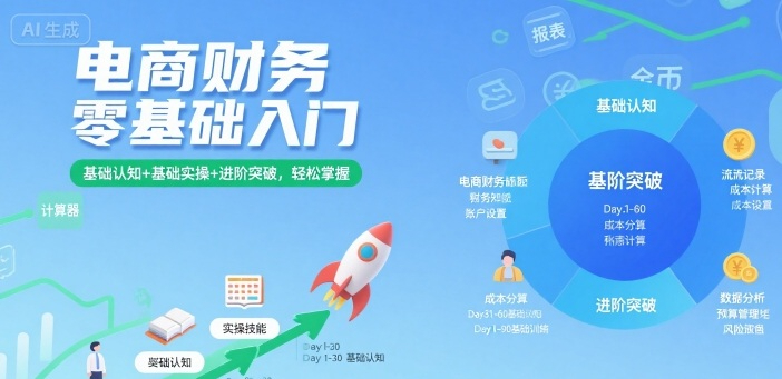 从零起步，零基础做淘宝—开启电商之旅